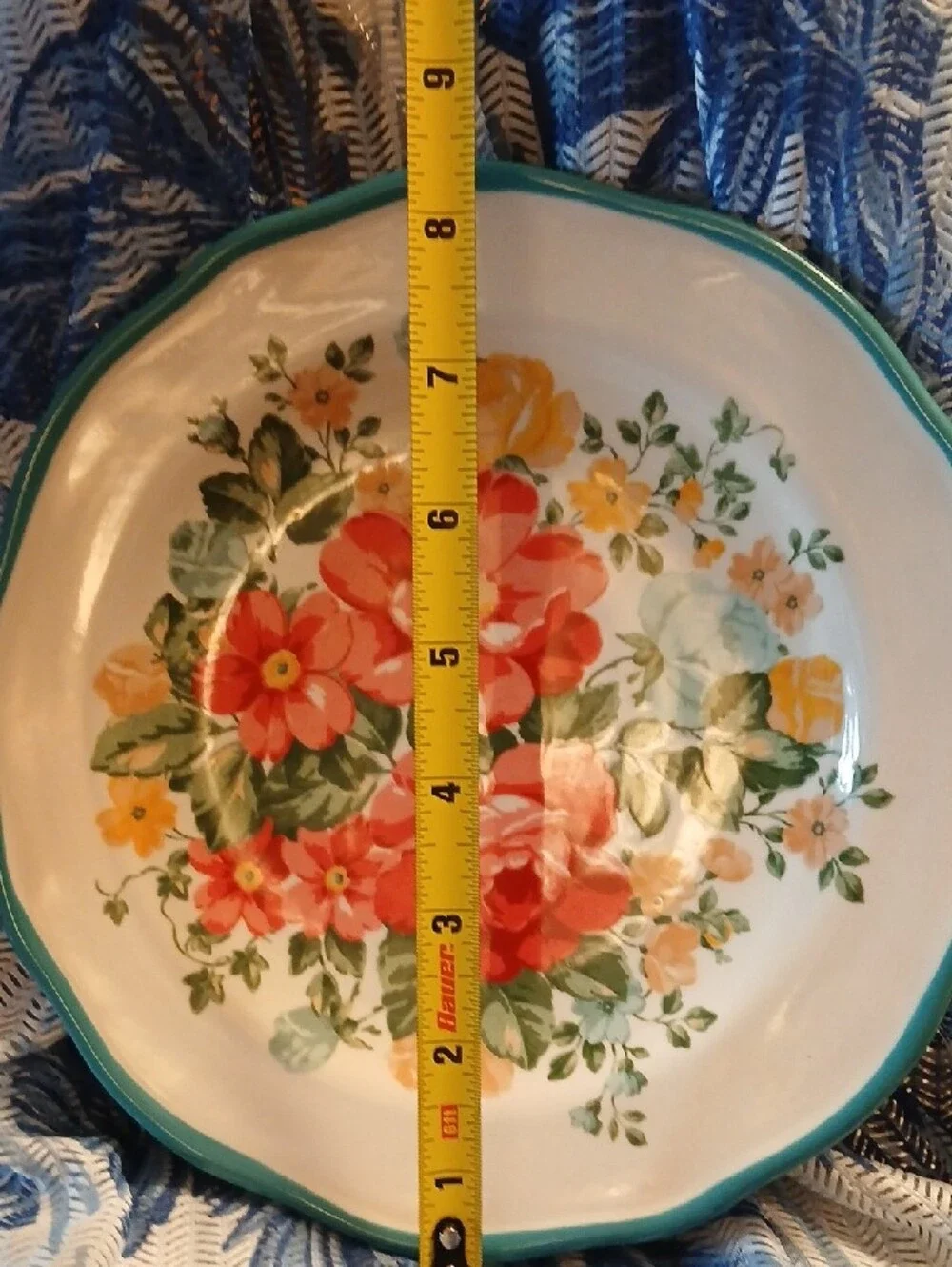 The Pioneer Woman Floral Ceramic Salad Plate 8.5